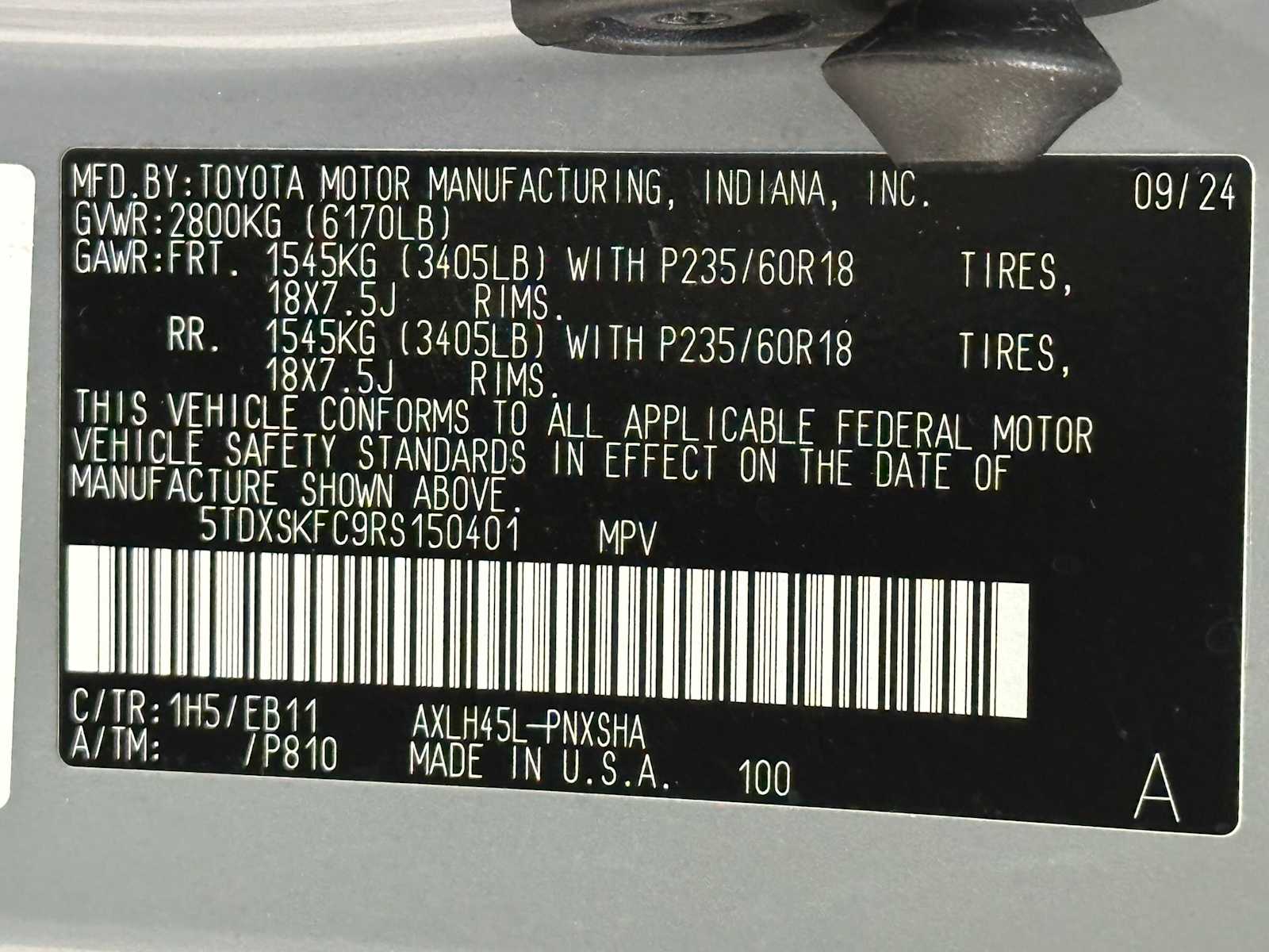 Thumbnail: 2024 Toyota Sienna - 31