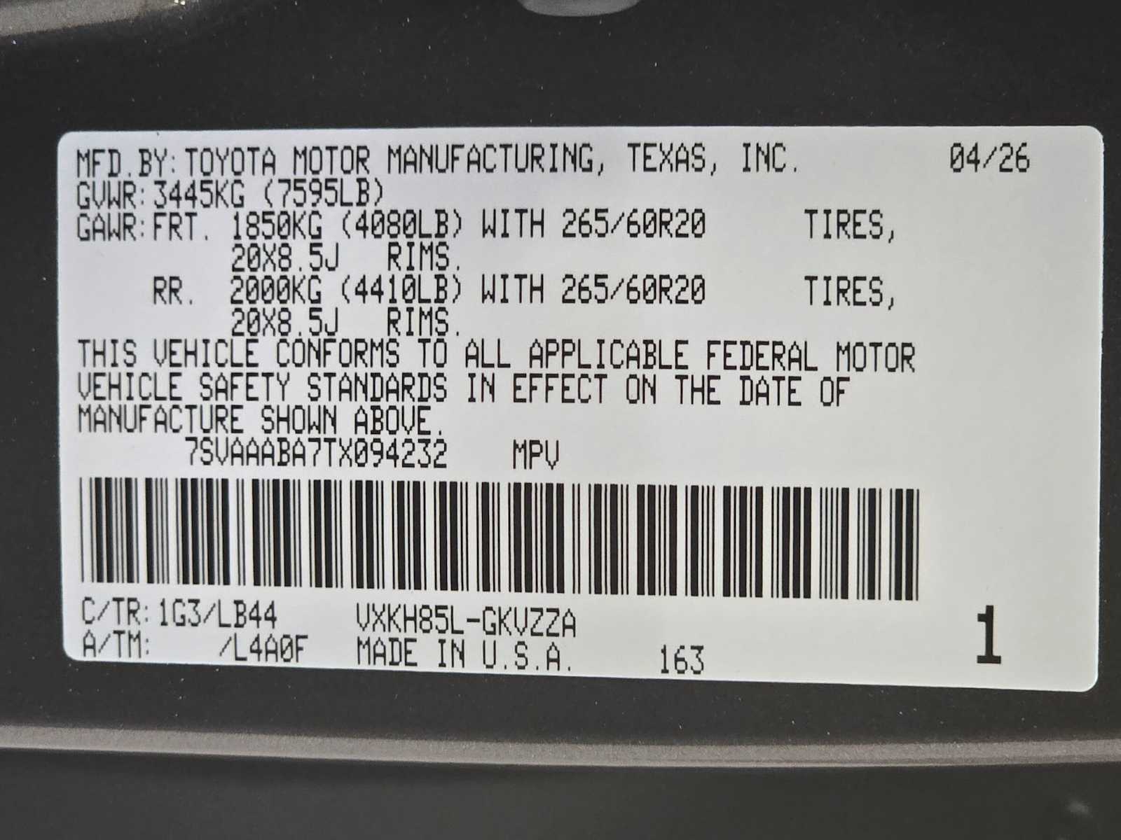 Thumbnail: 2026 Toyota Sequoia - 32