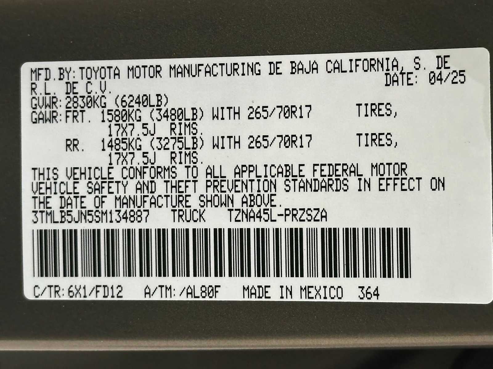 Thumbnail: 2025 Toyota Tacoma - 30