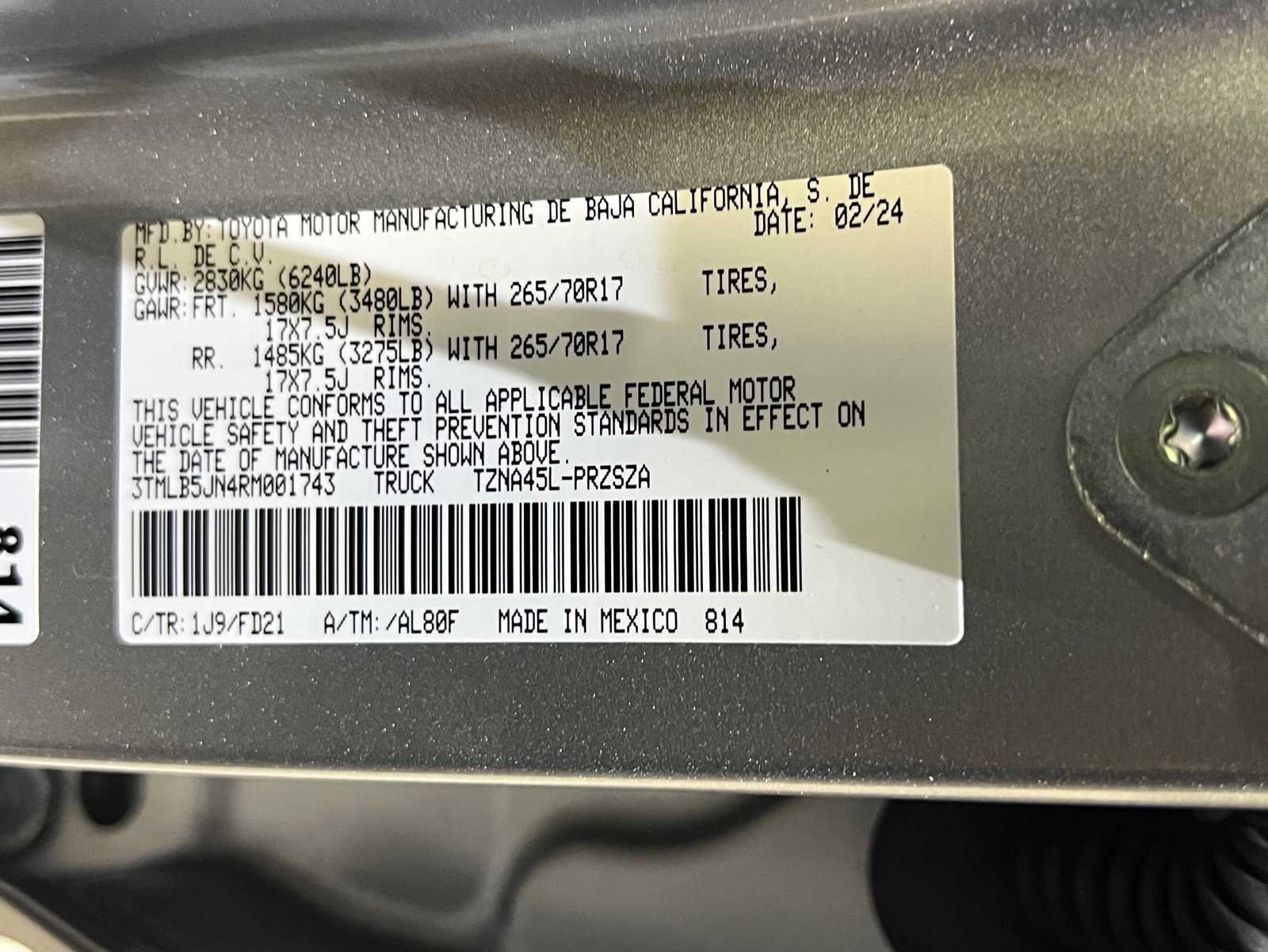 Thumbnail: 2024 Toyota Tacoma - 25