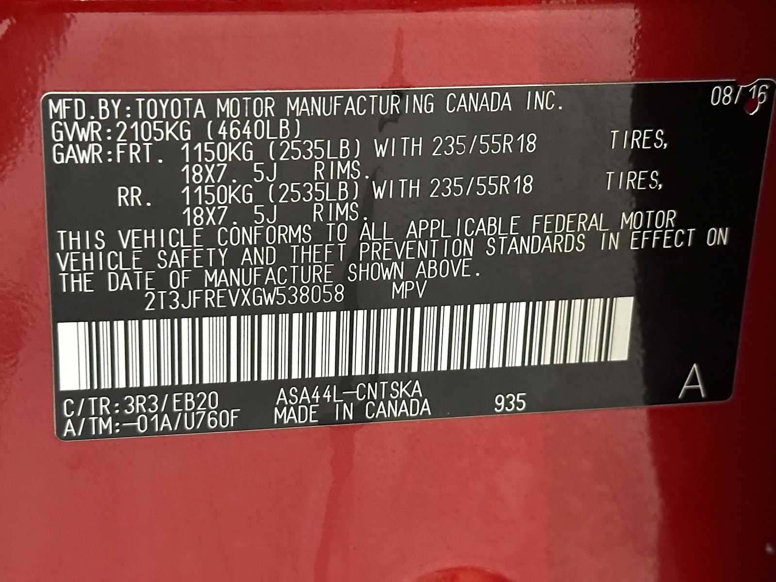 Thumbnail: 2016 Toyota RAV4 - 31