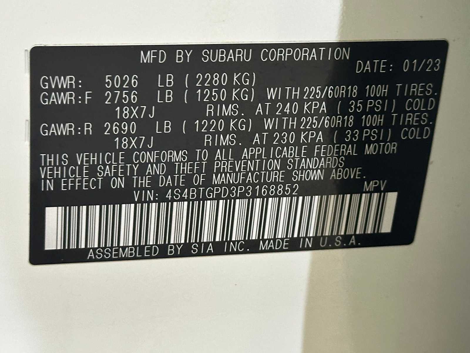 Thumbnail: 2023 Subaru Outback - 33