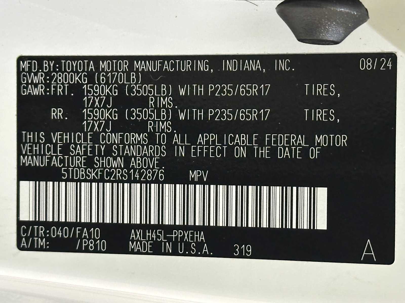 Thumbnail: 2024 Toyota Sienna - 30