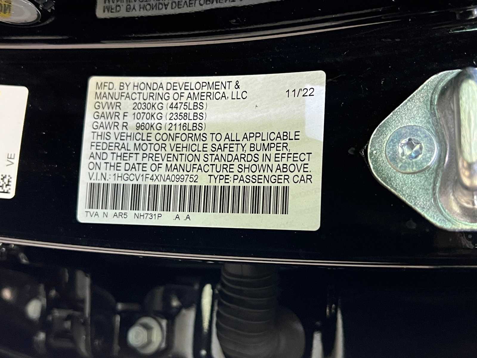 Thumbnail: 2022 Honda Accord - 26