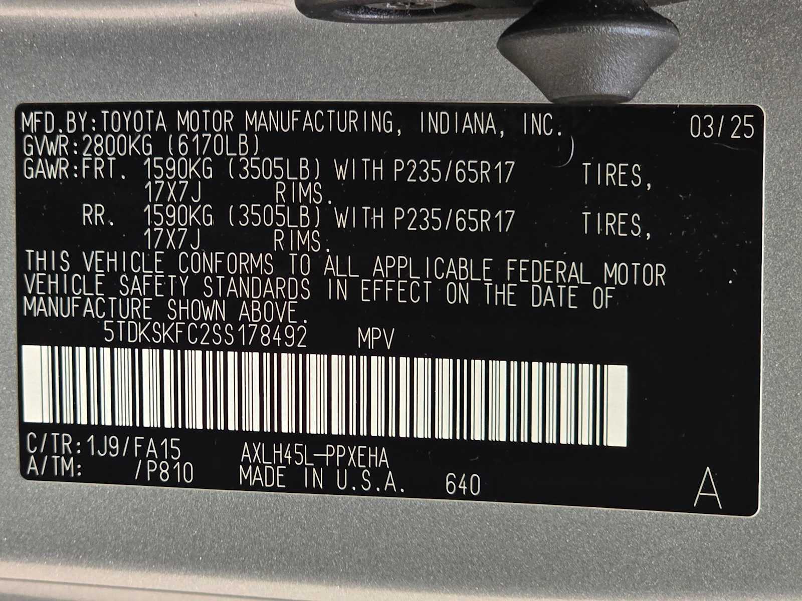 Thumbnail: 2025 Toyota Sienna - 29