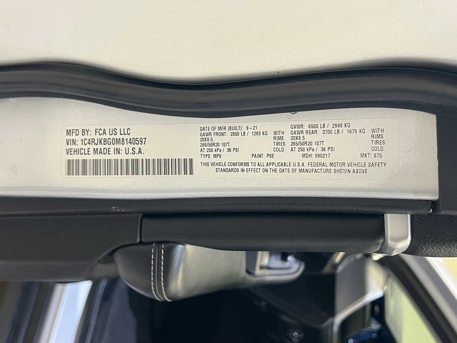 Thumbnail: 2021 Jeep Grand Cherokee L - 27