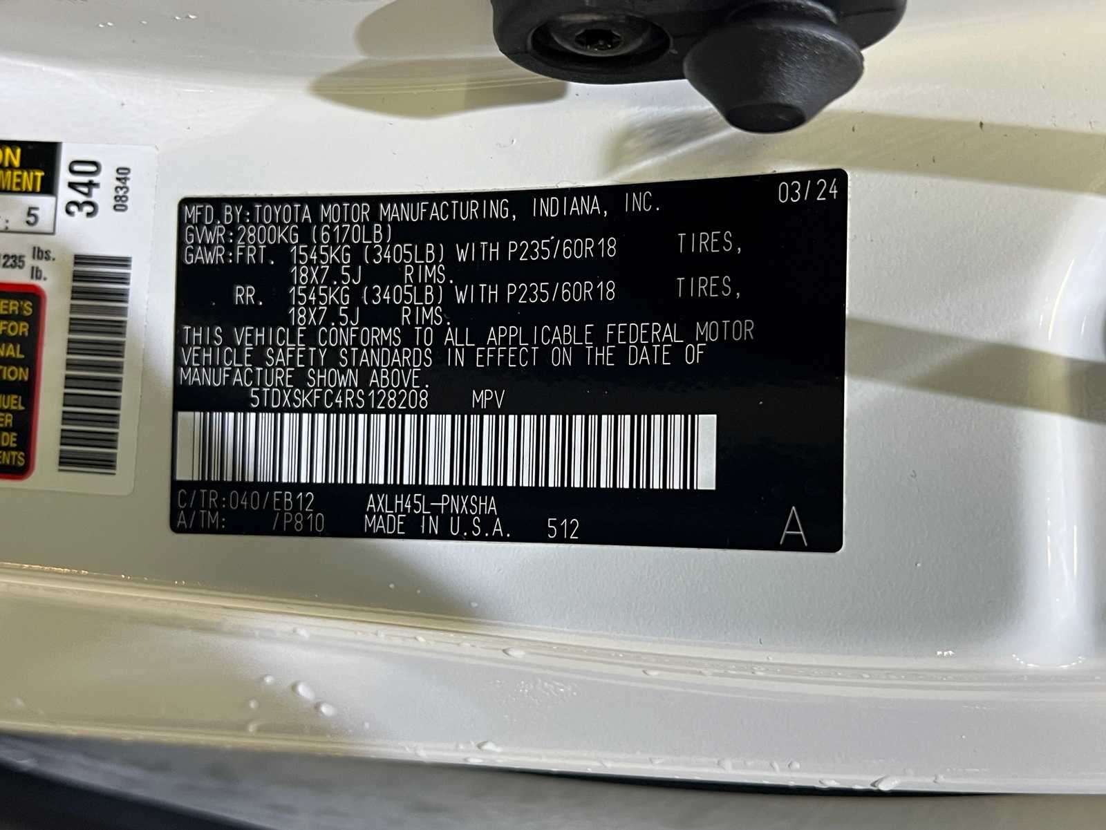 Thumbnail: 2024 Toyota Sienna - 28