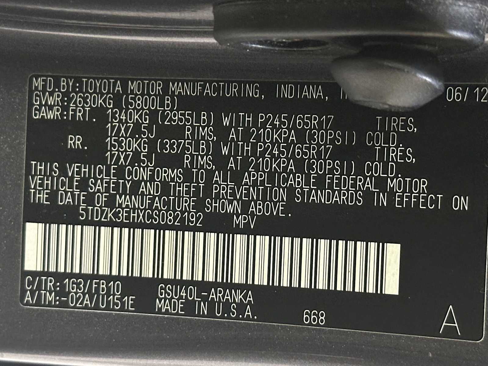 Thumbnail: 2012 Toyota Highlander - 29