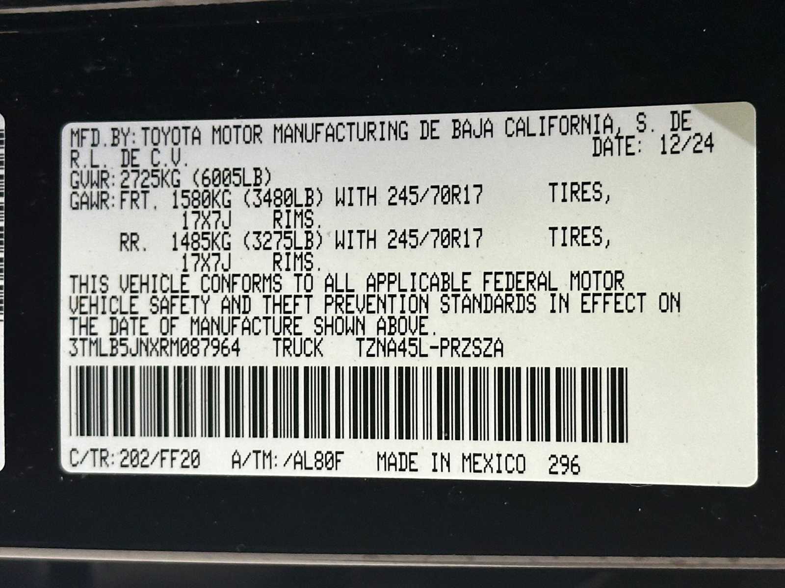 Thumbnail: 2024 Toyota Tacoma - 31