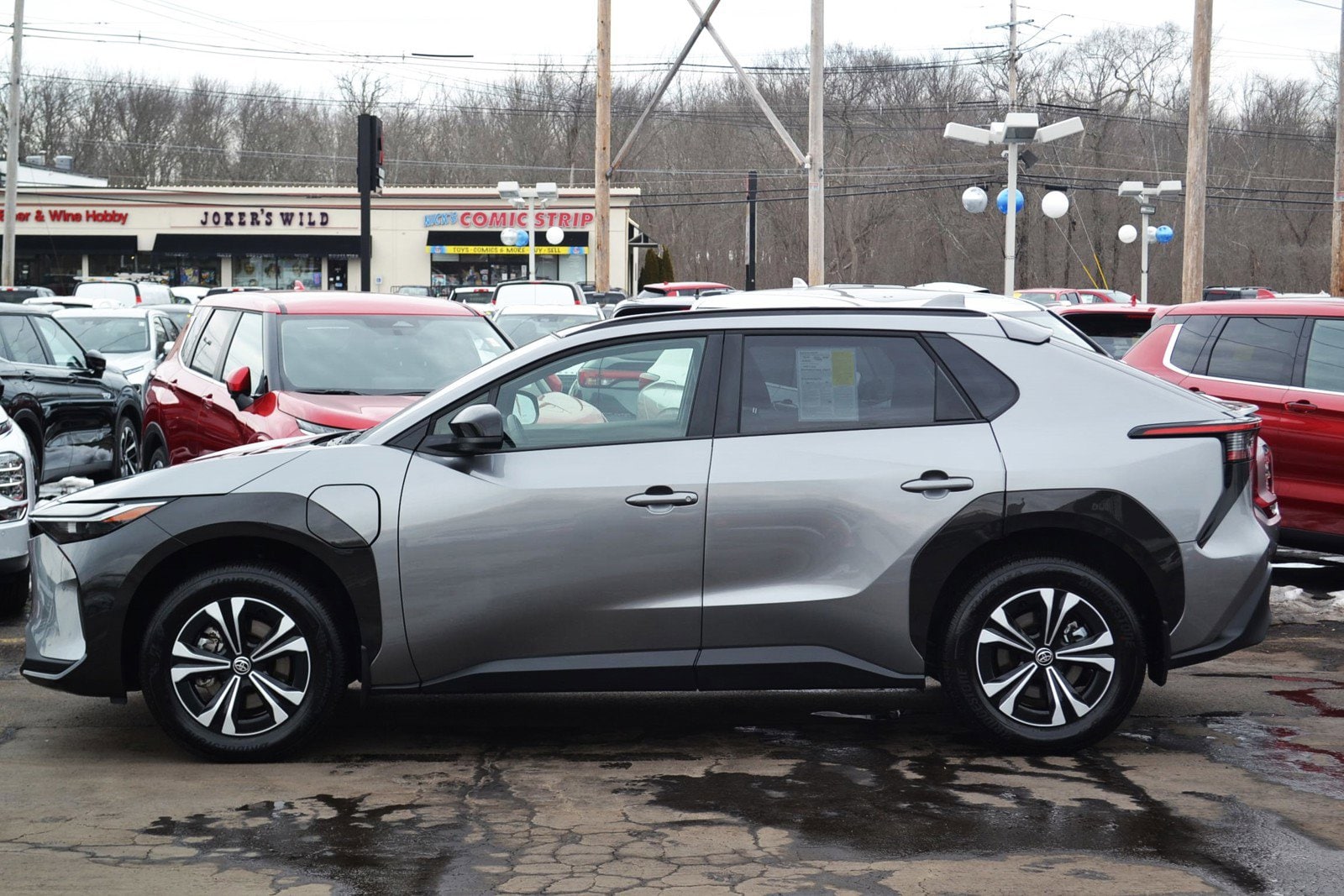 Used 2024 Toyota bZ4X XLE with VIN JTMABACA5RA074806 for sale in Danvers, MA