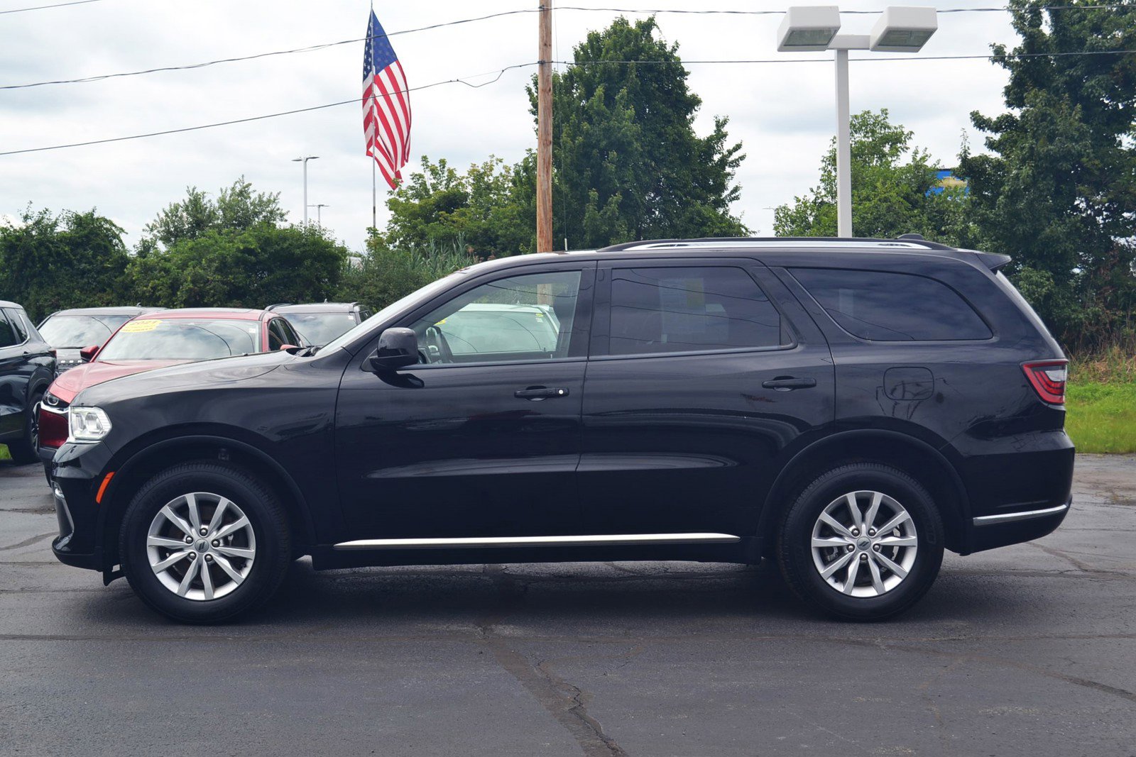 Used 2021 Dodge Durango SXT Plus with VIN 1C4RDJAG1MC664275 for sale in Danvers, MA