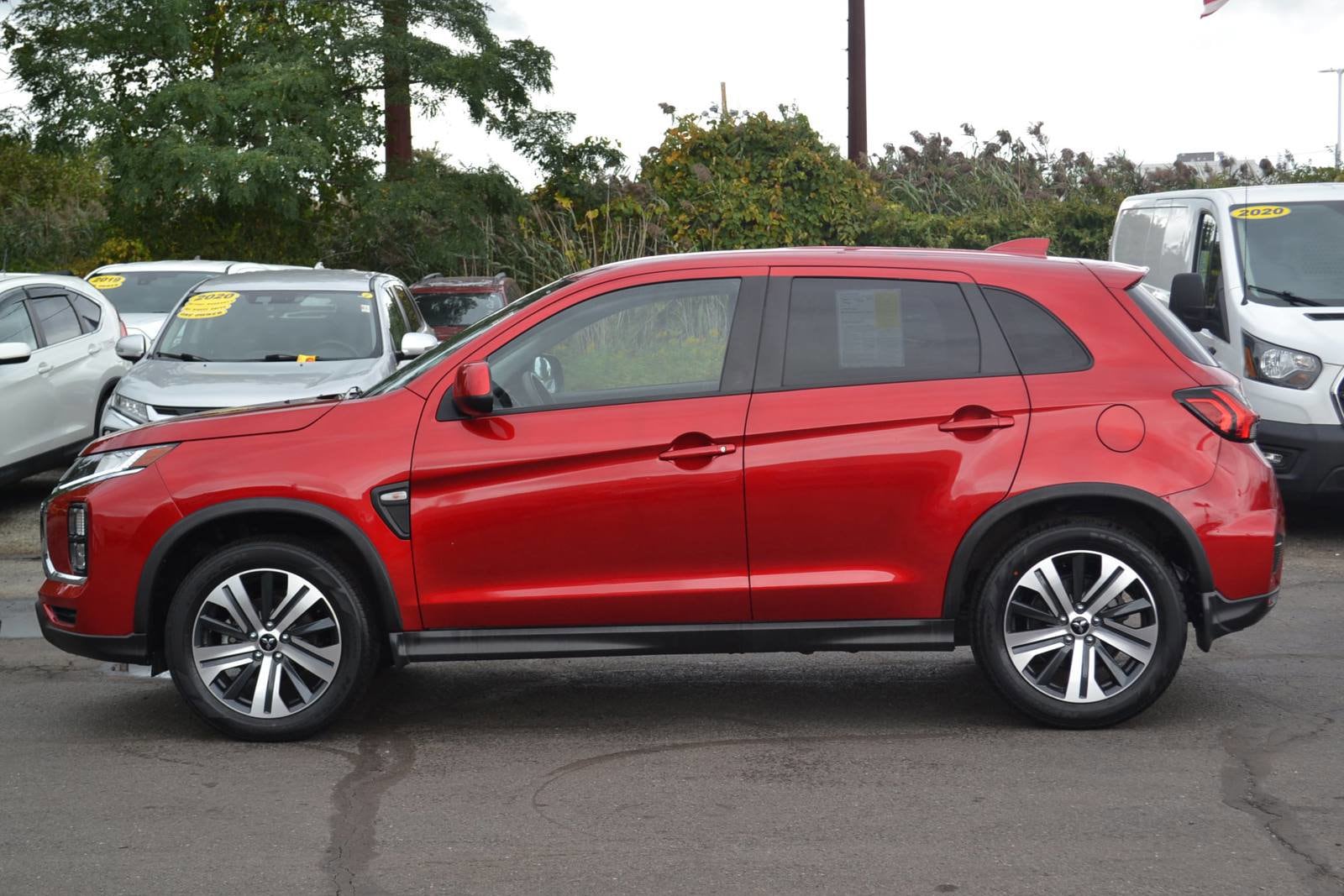 Certified 2022 Mitsubishi Outlander Sport ES with VIN JA4APUAU1NU018400 for sale in Danvers, MA