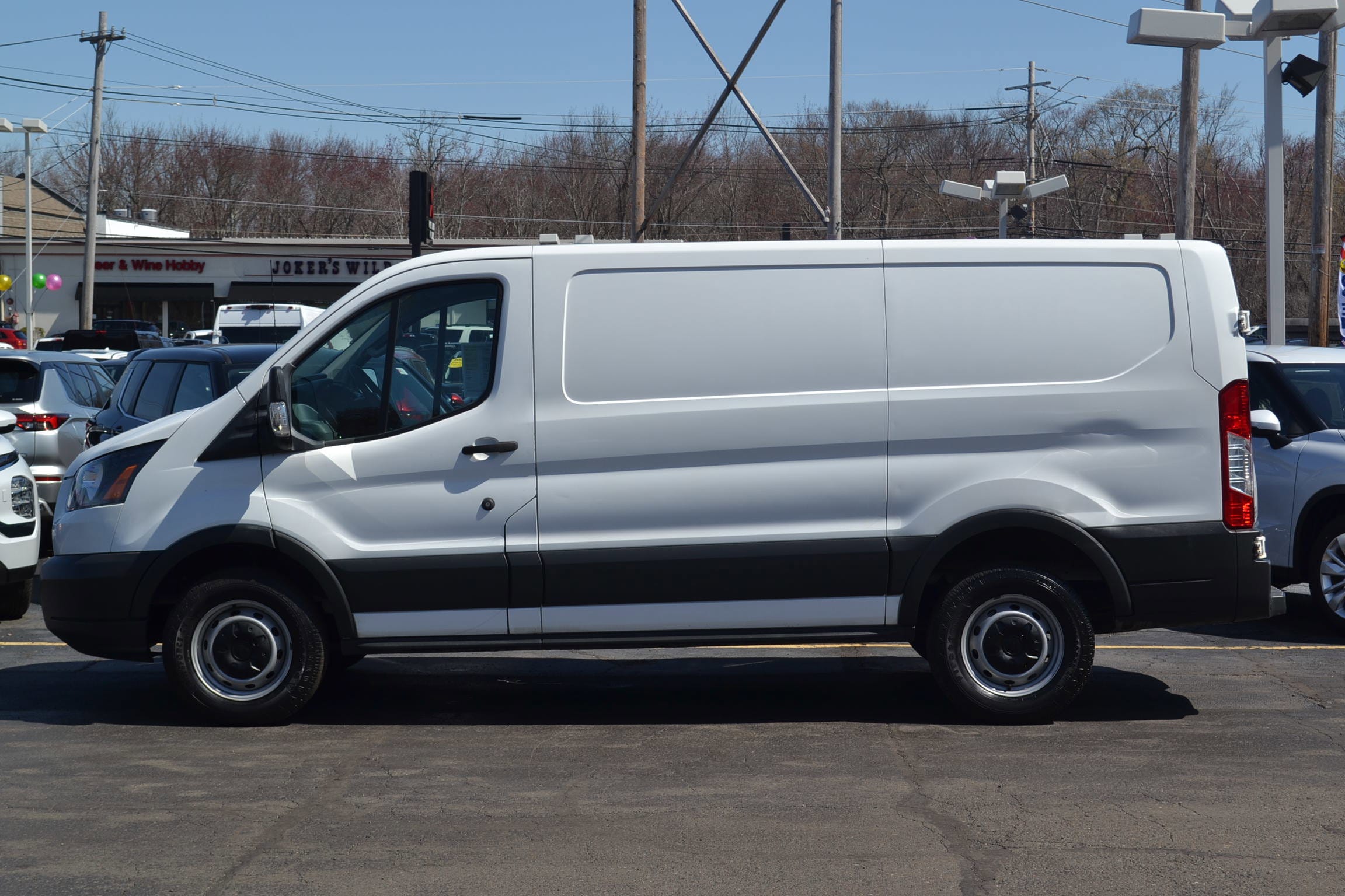 Used 2018 Ford Transit Van Base with VIN 1FTYR1ZM6JKA27066 for sale in Danvers, MA
