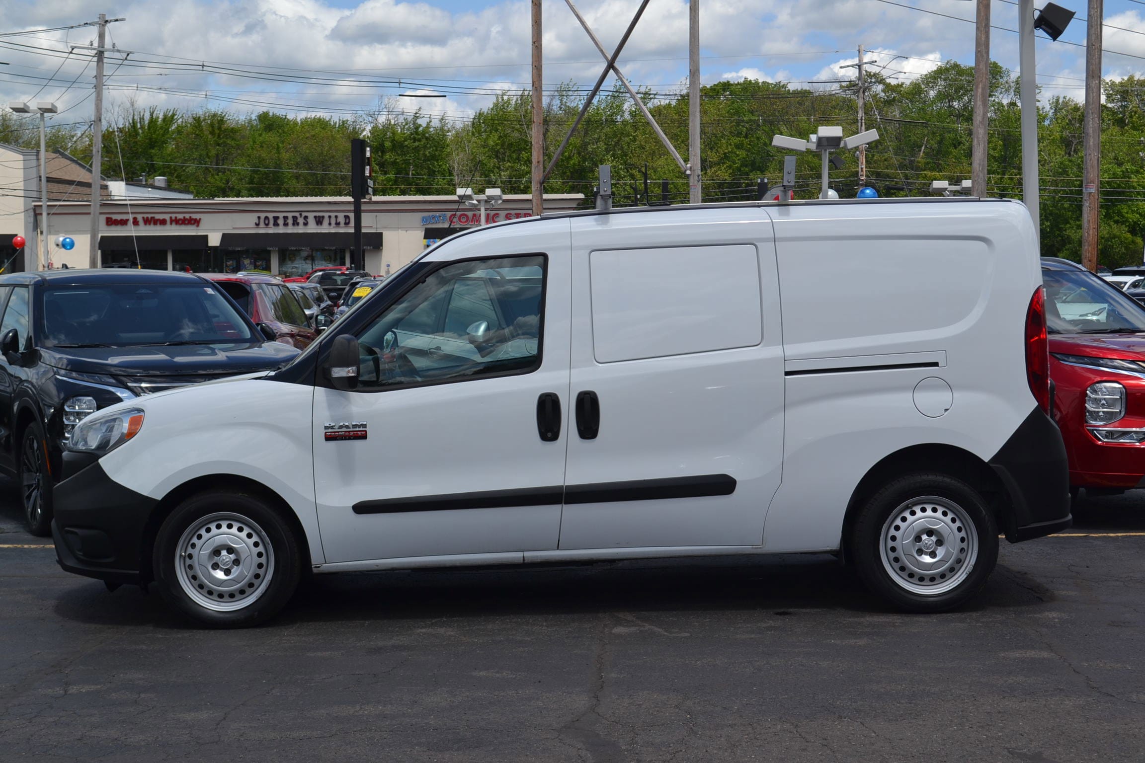 Used 2020 RAM Promaster City Tradesman with VIN ZFBHRFAB1L6R57186 for sale in Danvers, MA