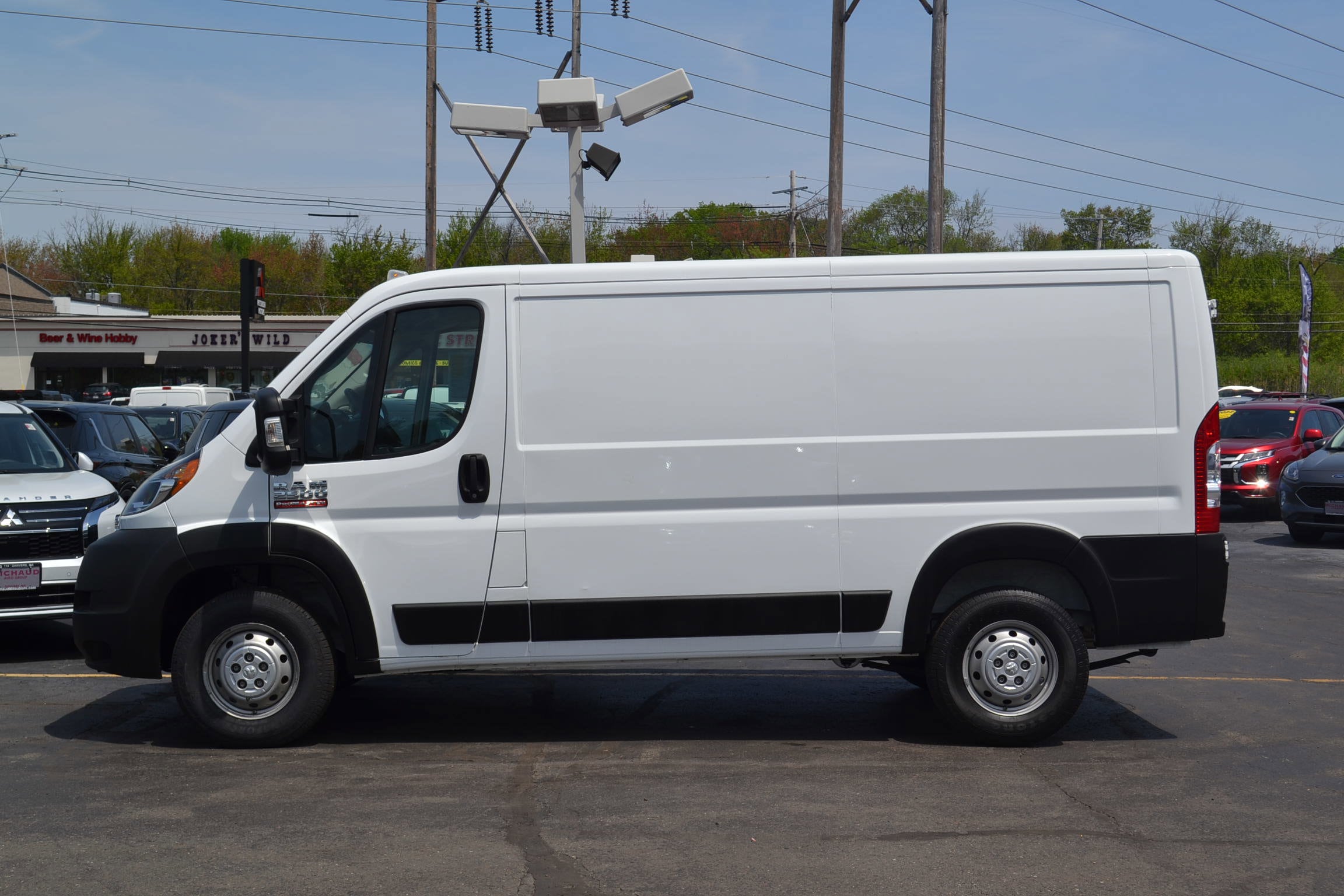 Used 2021 RAM ProMaster Cargo Van Base with VIN 3C6LRVVG8ME589681 for sale in Danvers, MA