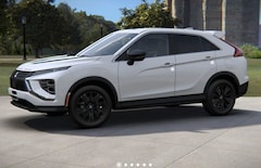 2025 Mitsubishi Eclipse Cross Black Edition SUV White Diamond JA4ATWAA3SZ032231 M7819