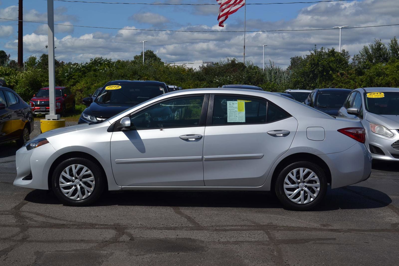 Used 2017 Toyota Corolla LE with VIN 2T1BURHE0HC830822 for sale in Danvers, MA