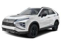 2025 Mitsubishi Eclipse Cross Black Edition SUV Mercury Gray JA4ATWAA9SZ030435 M7841