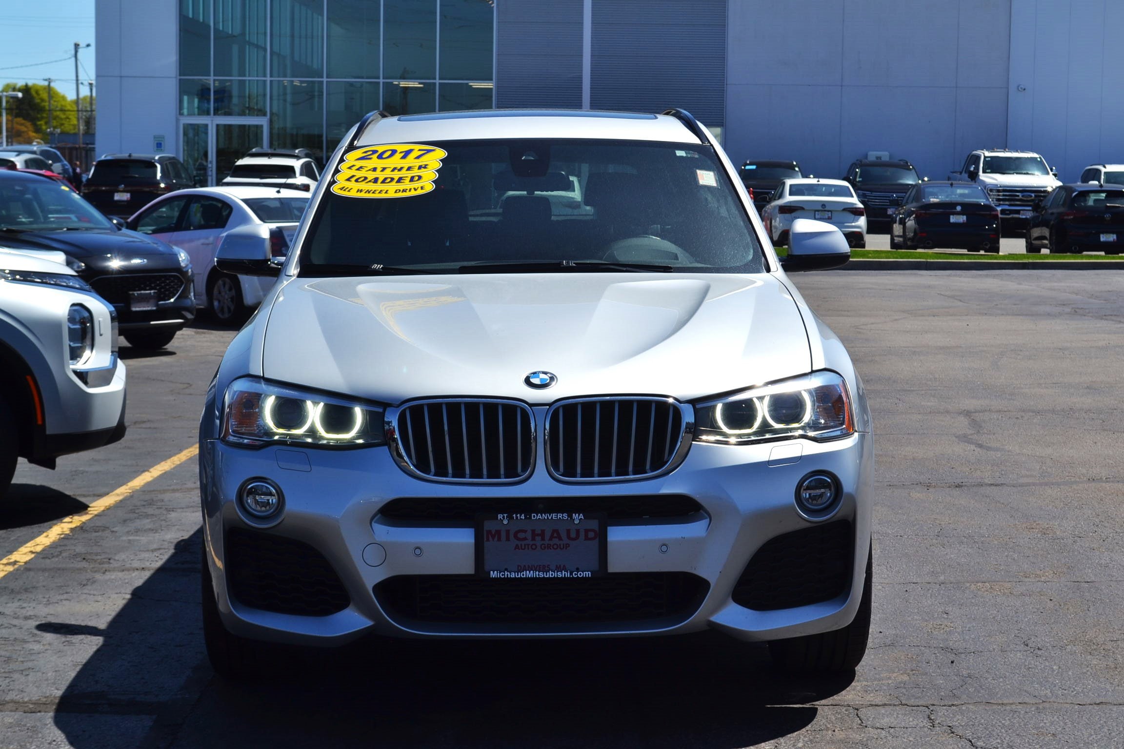 Used 2017 BMW X3 xDrive35i with VIN 5UXWX7C3XH0W40165 for sale in Danvers, MA