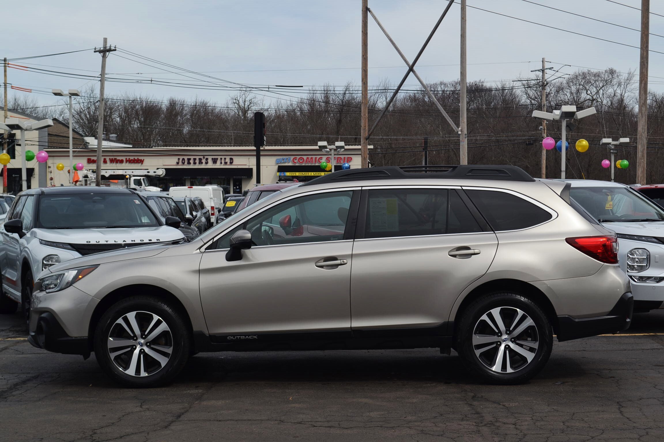 Used 2018 Subaru Outback Limited with VIN 4S4BSENCXJ3372329 for sale in Danvers, MA
