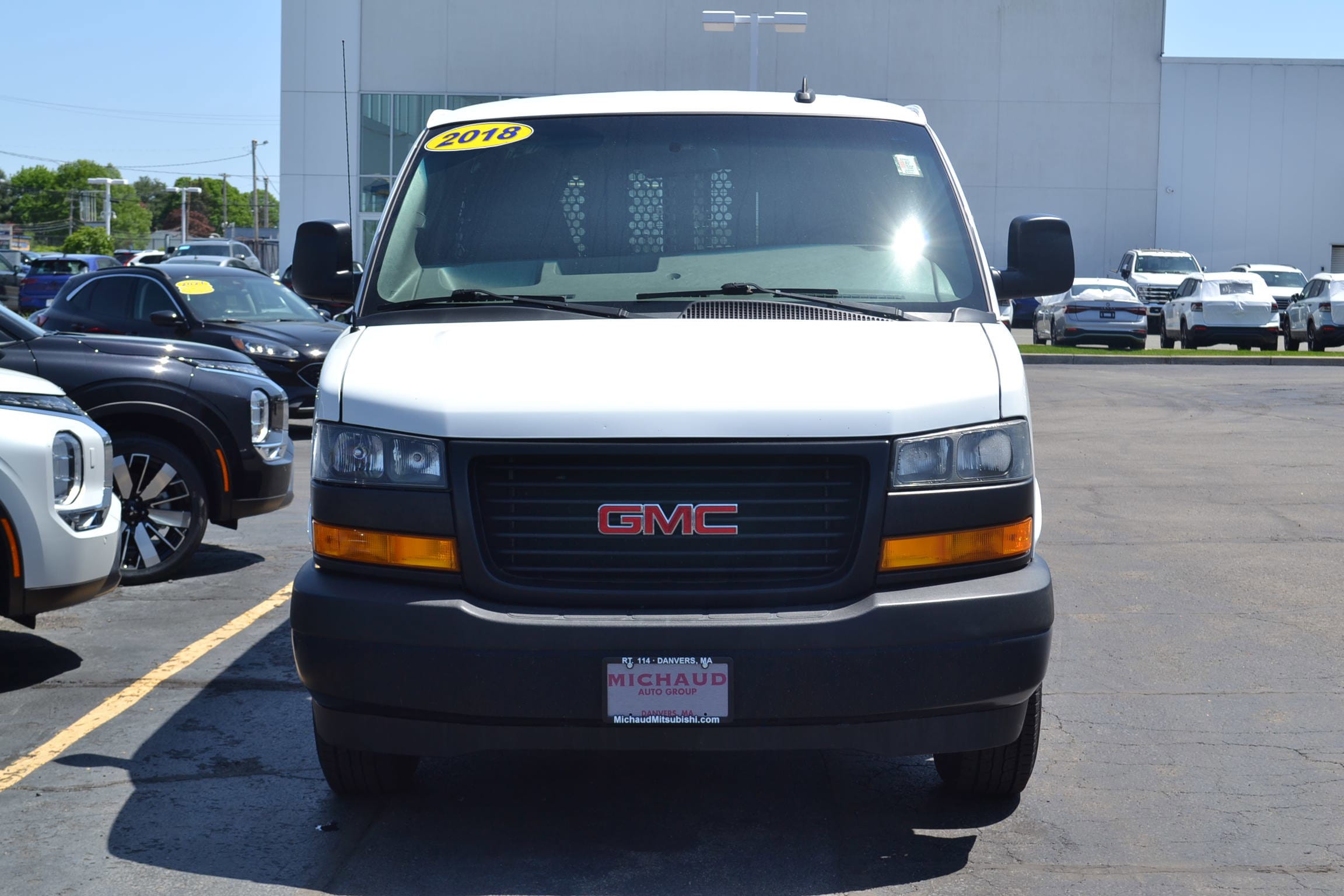 Used 2018 GMC Savana Cargo Work Van with VIN 1GTW7AFP2J1202477 for sale in Danvers, MA