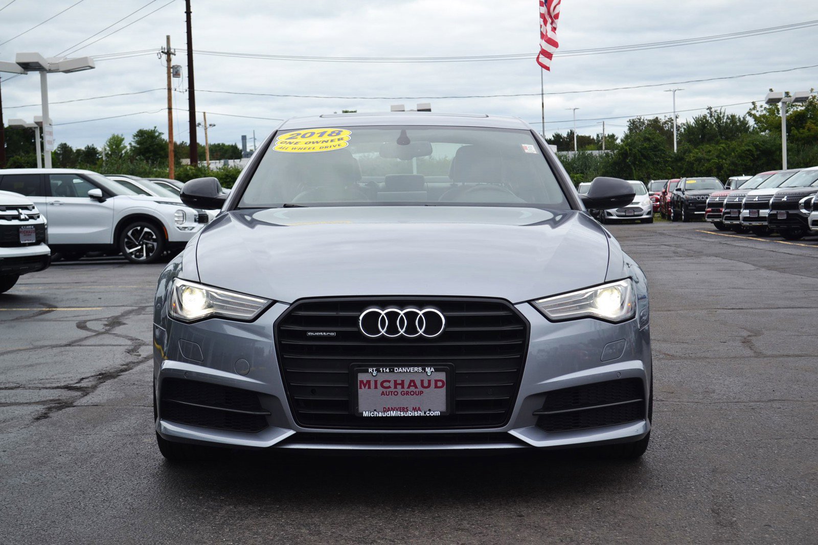 Used 2018 Audi A6 Sport with VIN WAUF3AFC3JN091288 for sale in Danvers, MA