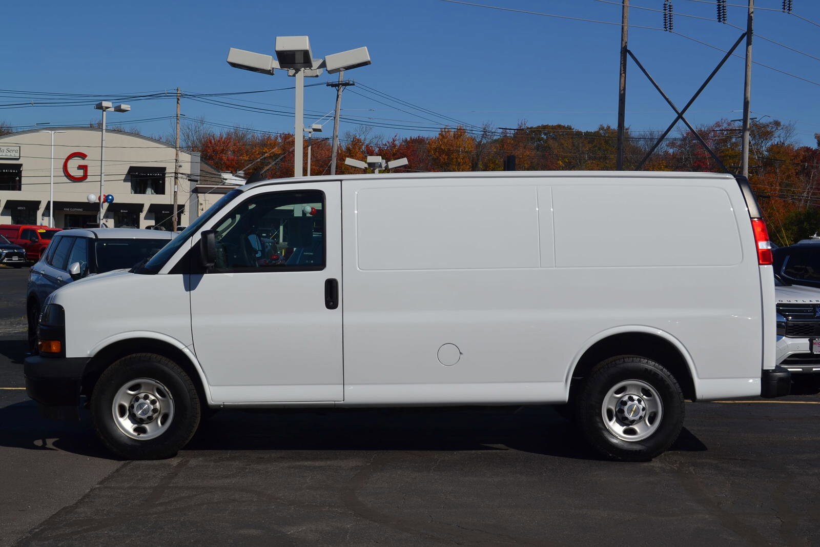 Used 2019 Chevrolet Express Cargo Work Van with VIN 1GCWGAFG1K1228778 for sale in Danvers, MA