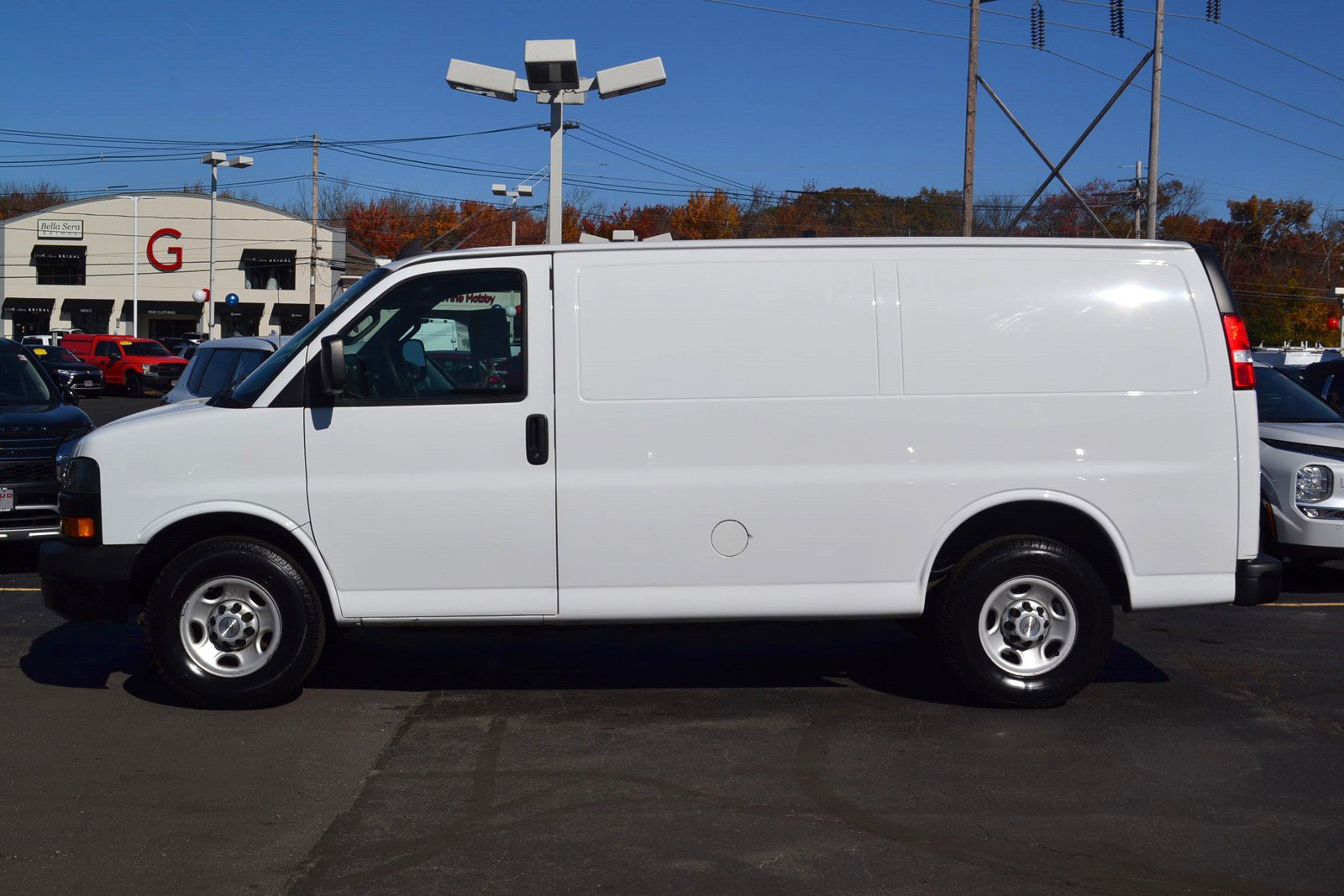 Used 2019 Chevrolet Express Cargo Work Van with VIN 1GCWGAFG6K1222958 for sale in Danvers, MA
