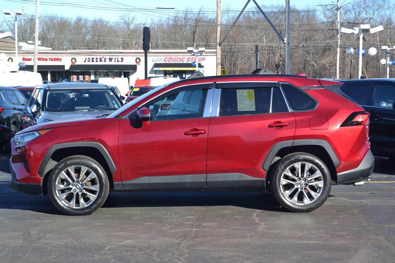 Used 2021 Toyota RAV4 XLE Premium with VIN 2T3A1RFV0MW233516 for sale in Danvers, MA