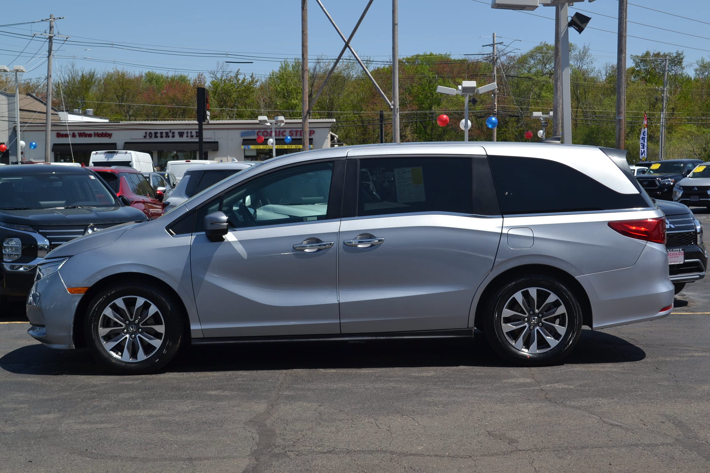 Used 2021 Honda Odyssey EX-L with VIN 5FNRL6H76MB042439 for sale in Danvers, MA