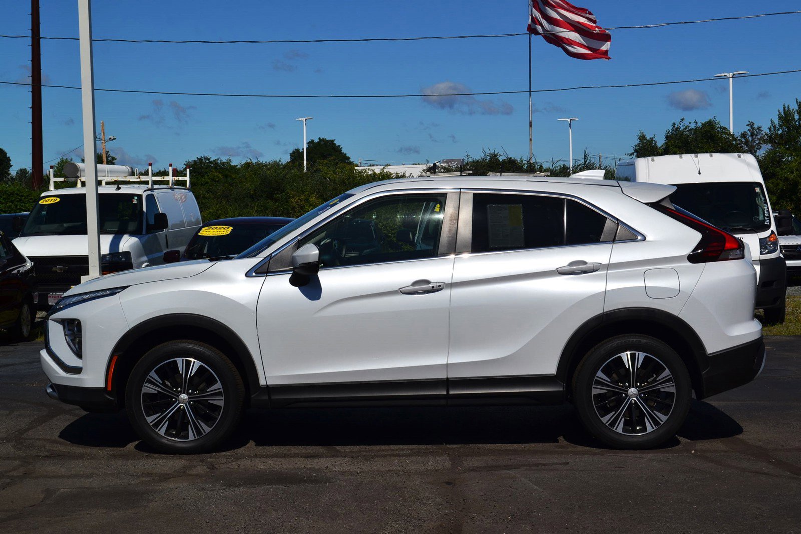 Certified 2022 Mitsubishi Eclipse Cross SE with VIN JA4ATWAA9NZ003708 for sale in Danvers, MA