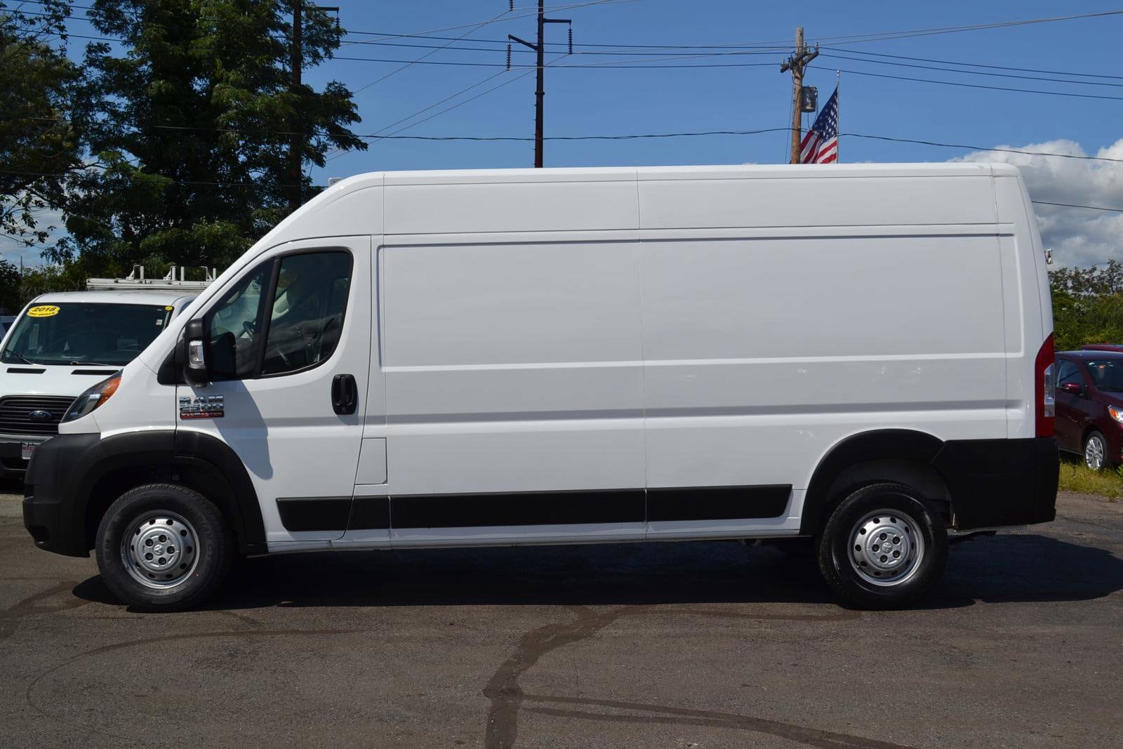 Used 2021 RAM ProMaster Cargo Van Base with VIN 3C6LRVDG4ME555657 for sale in Danvers, MA