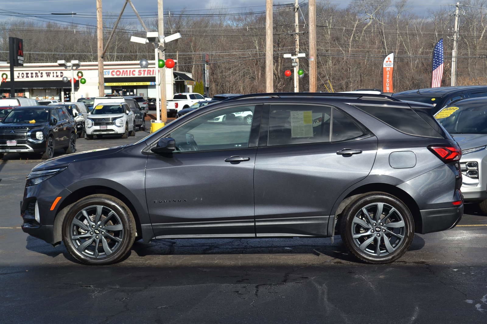 Used 2023 Chevrolet Equinox RS with VIN 3GNAXWEG5PS114658 for sale in Danvers, MA