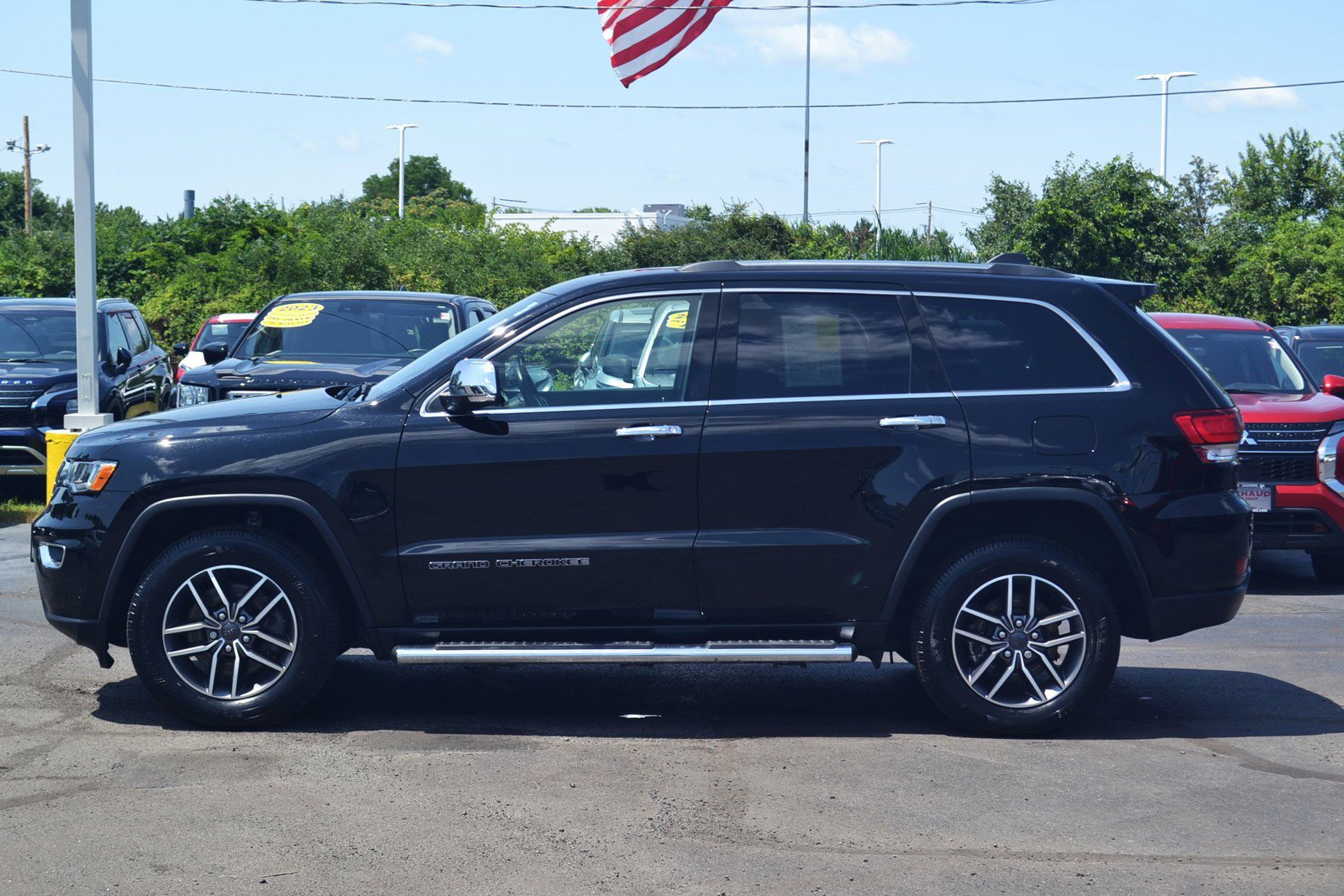 Used 2021 Jeep Grand Cherokee Limited with VIN 1C4RJFBG9MC800995 for sale in Danvers, MA