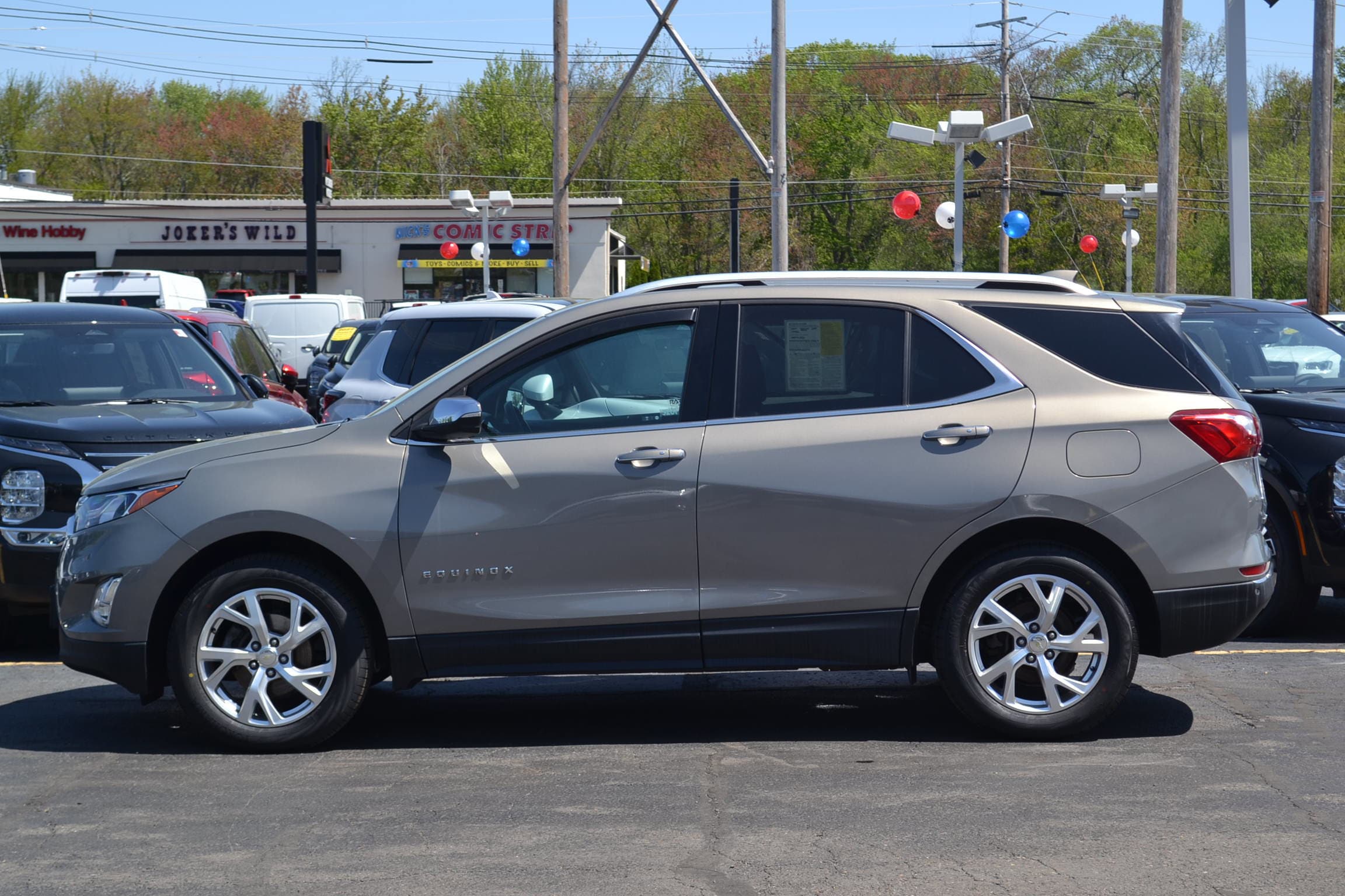 Used 2019 Chevrolet Equinox Premier with VIN 3GNAXXEV7KS502133 for sale in Danvers, MA
