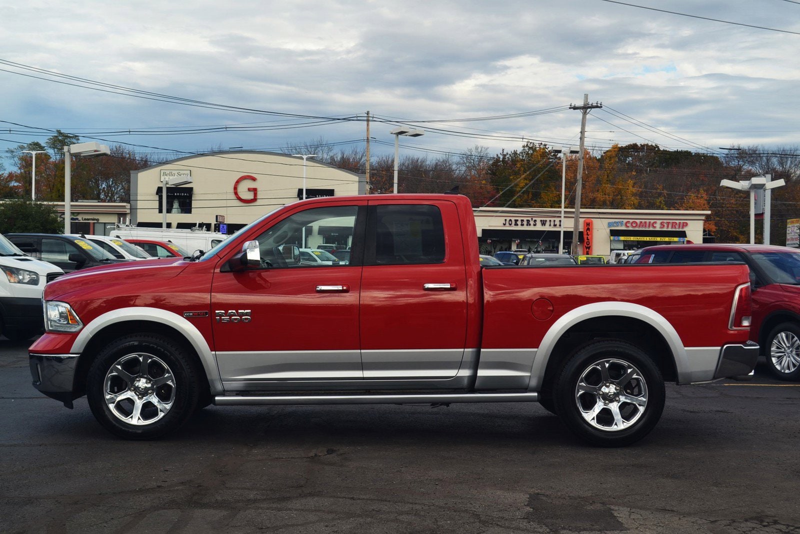 Used 2015 RAM Ram 1500 Pickup Laramie with VIN 1C6RR7JMXFS745012 for sale in Danvers, MA