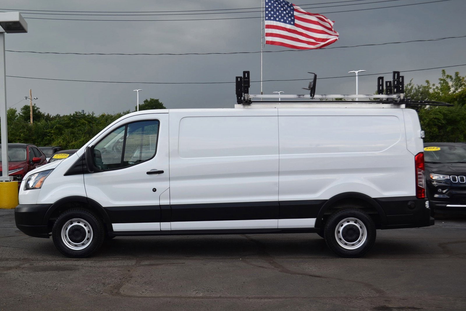 Used 2019 Ford Transit Van Base with VIN 1FTBW2YMXKKA41205 for sale in Danvers, MA