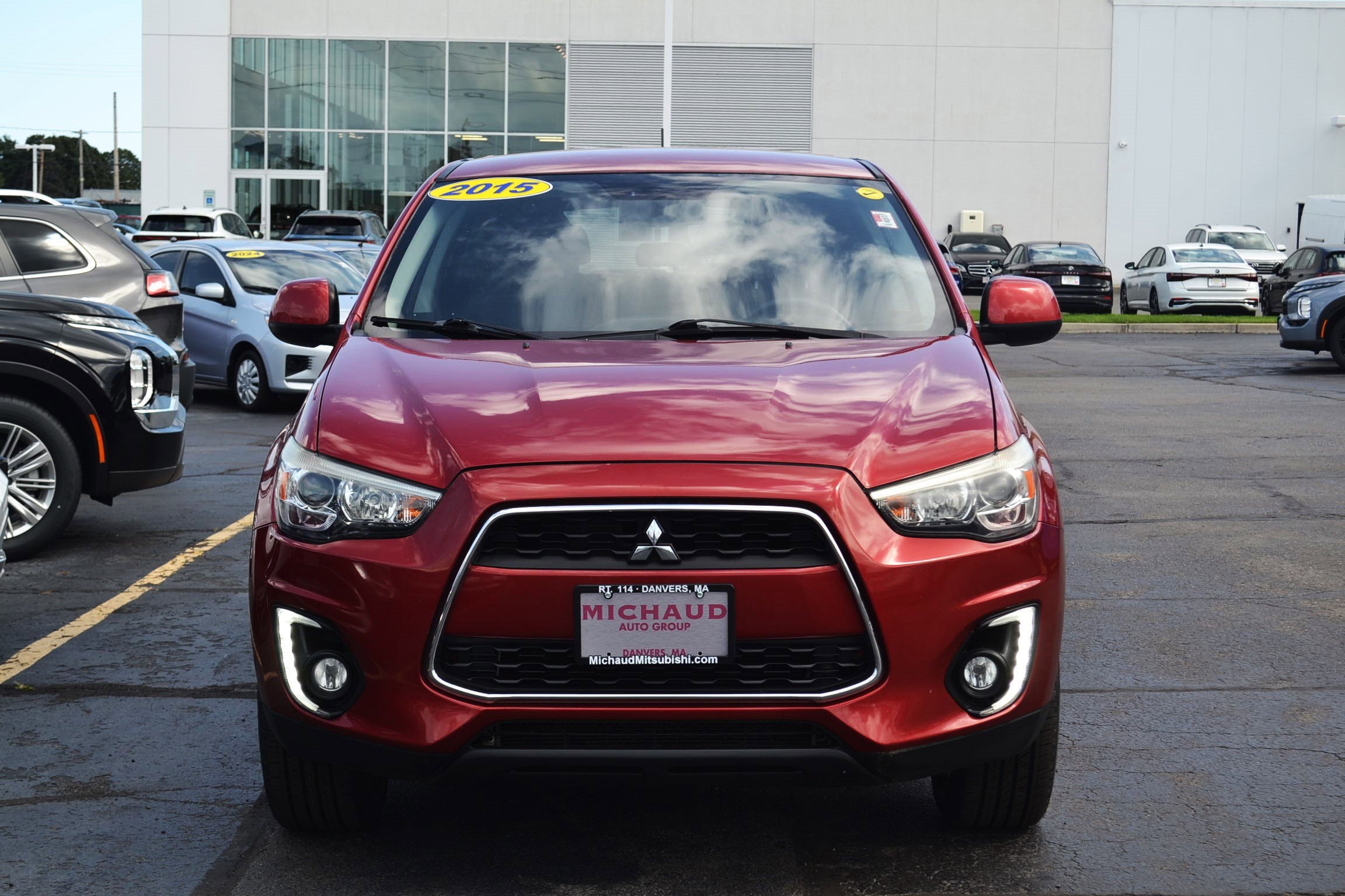 Used 2015 Mitsubishi Outlander Sport SE with VIN 4A4AR4AU2FE016837 for sale in Danvers, MA