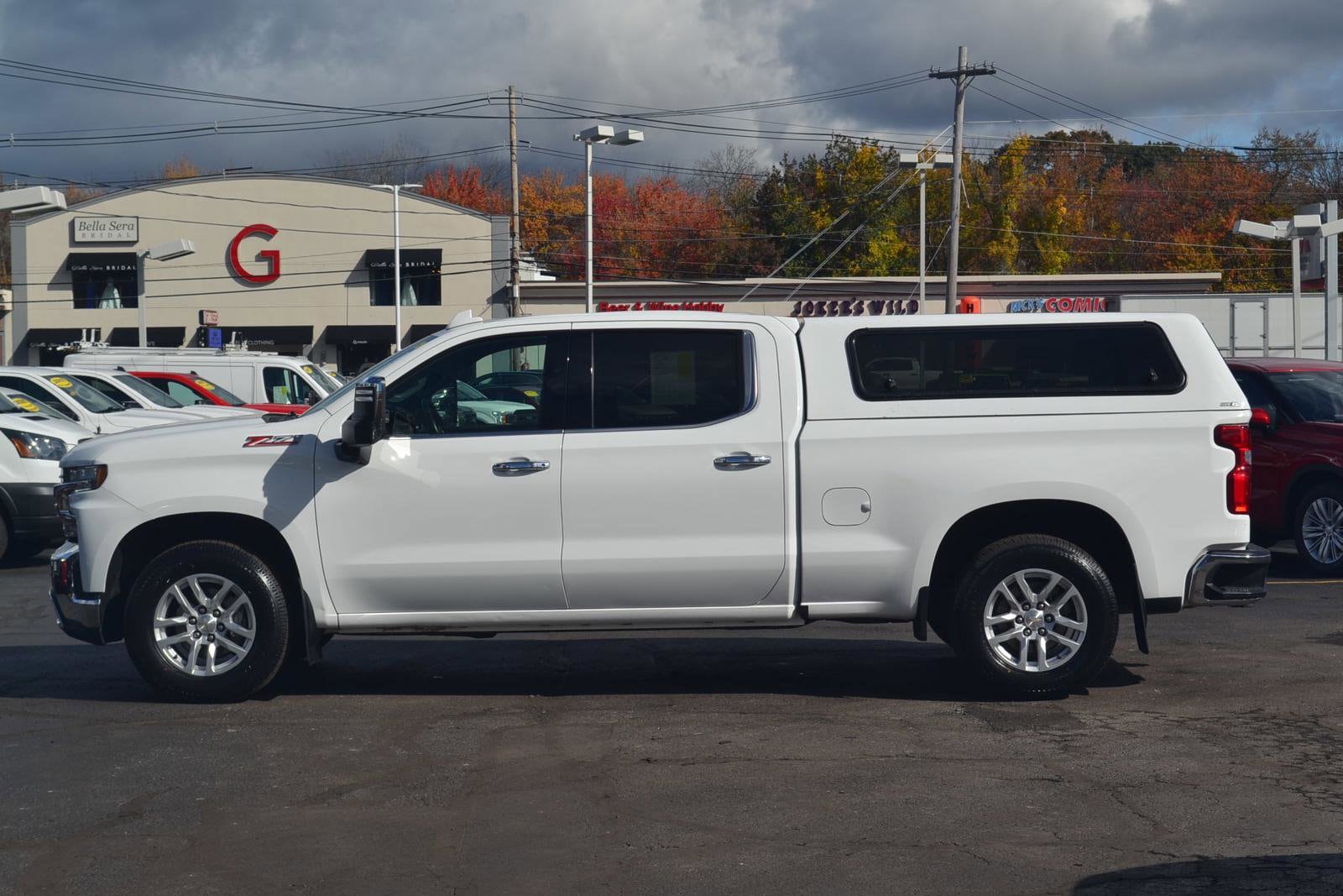 Used 2021 Chevrolet Silverado 1500 LTZ with VIN 1GCUYGED9MZ157929 for sale in Danvers, MA