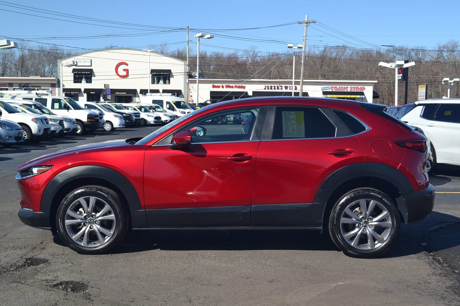 Used 2021 Mazda CX-30 Preferred with VIN 3MVDMBCL6MM302580 for sale in Danvers, MA