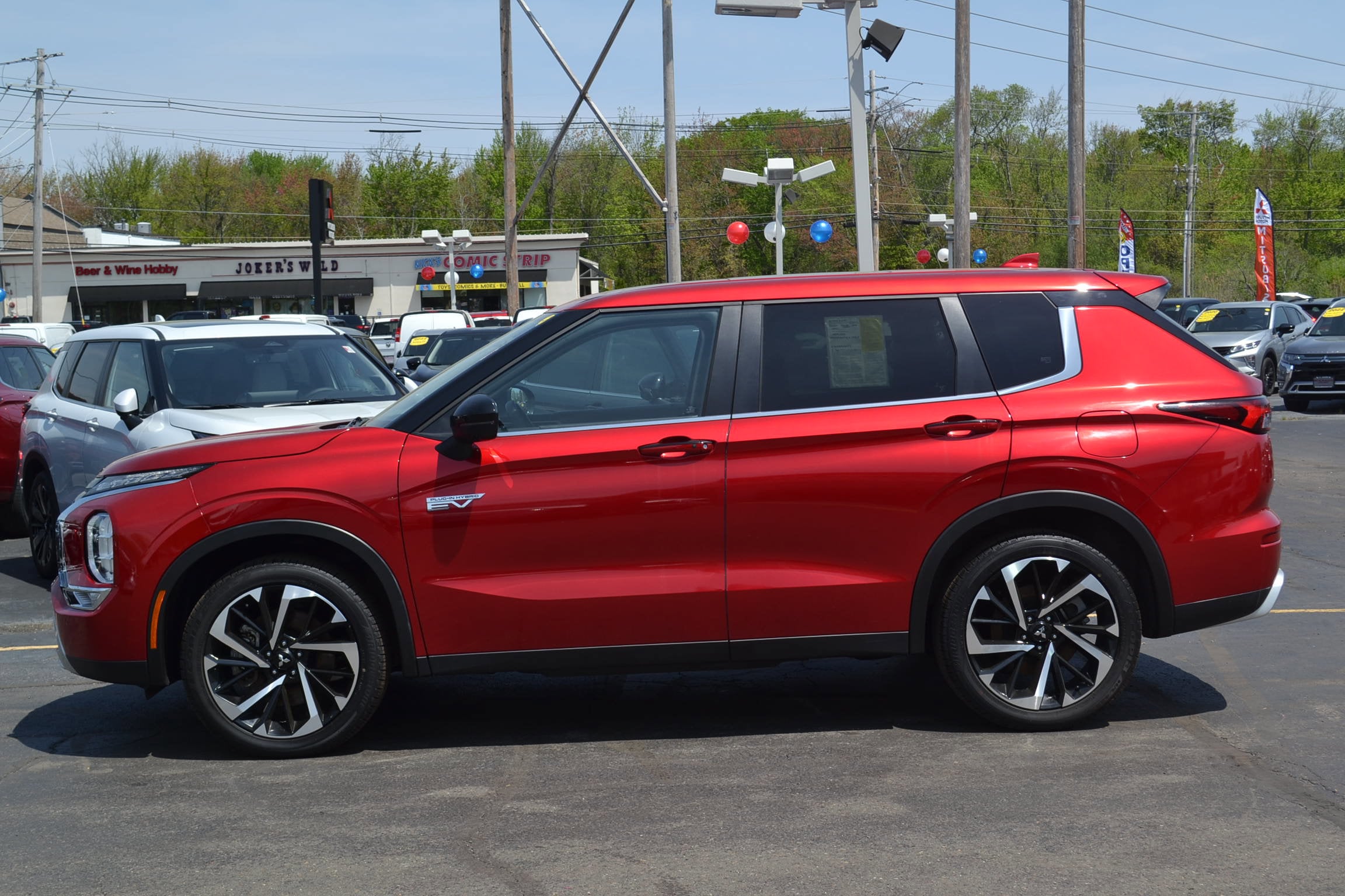 Certified 2024 Mitsubishi Outlander Plug-in Hybrid SE with VIN JA4T5VA9XRZ042655 for sale in Danvers, MA