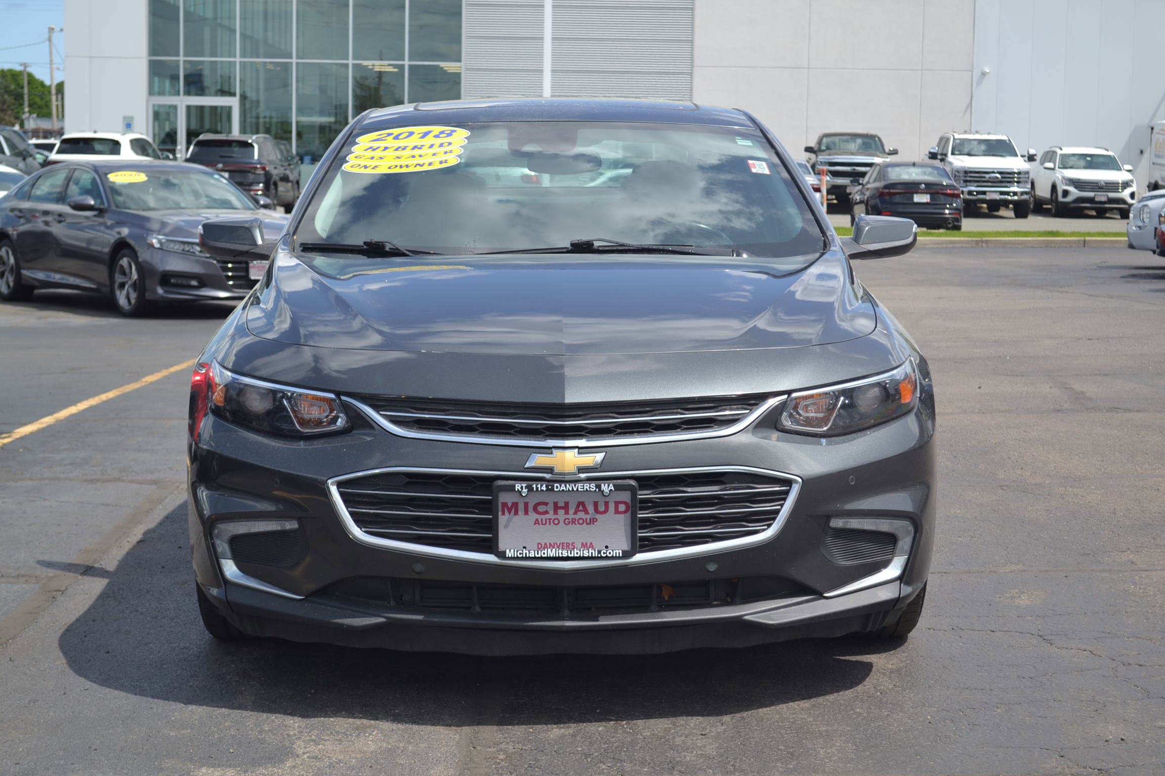 Used 2018 Chevrolet Malibu Hybrid with VIN 1G1ZF5SU7JF185285 for sale in Danvers, MA