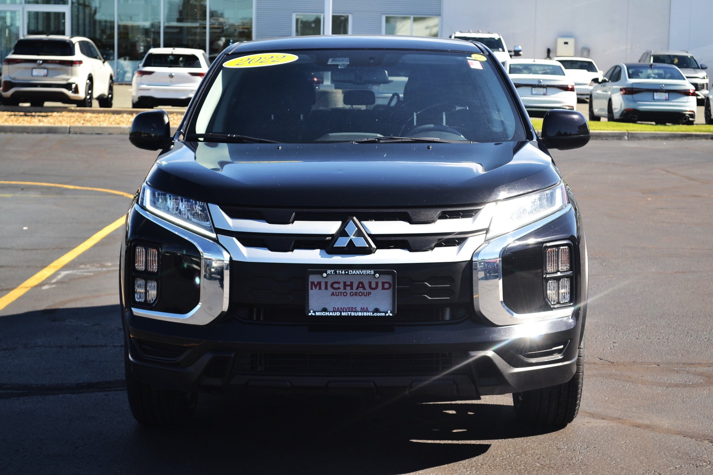 Used 2022 Mitsubishi Outlander Sport ES with VIN JA4APUAU1NU015383 for sale in Danvers, MA
