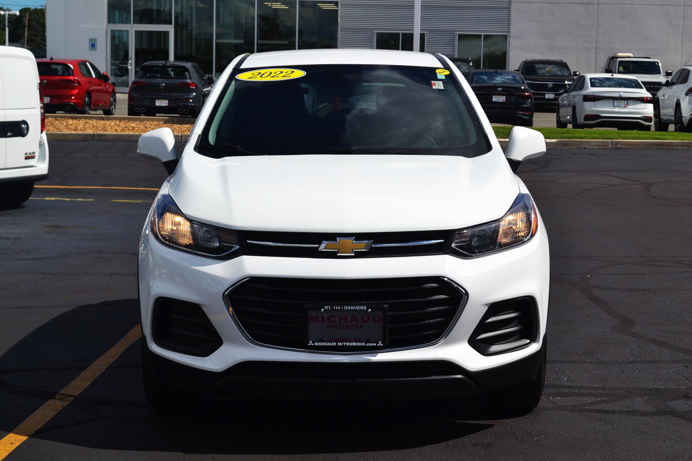 Used 2022 Chevrolet Trax LS with VIN KL7CJNSM1NB518747 for sale in Danvers, MA
