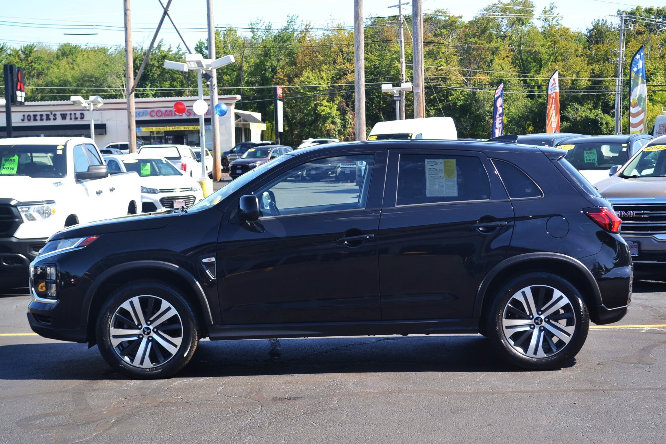 Used 2021 Mitsubishi Outlander Sport ES with VIN JA4ARUAU2MU009682 for sale in Danvers, MA