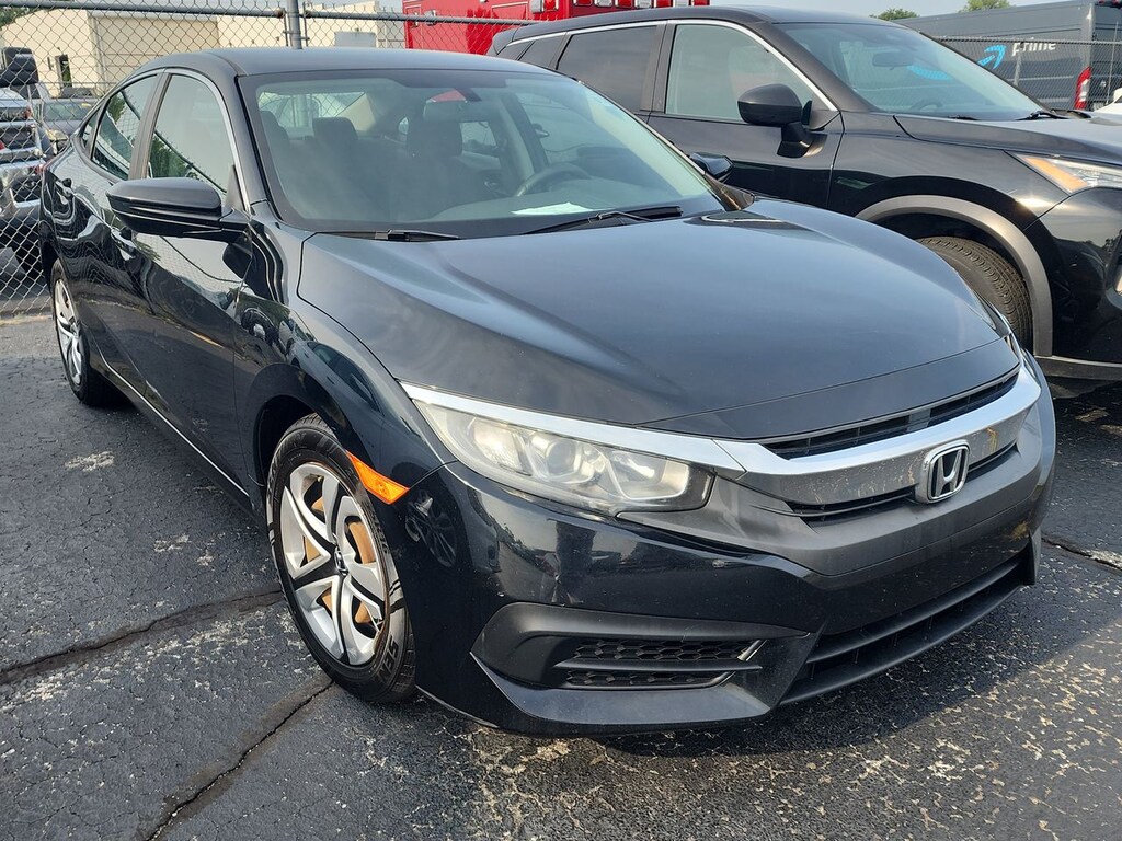 Used 2017 Honda Civic LX SEDAN
