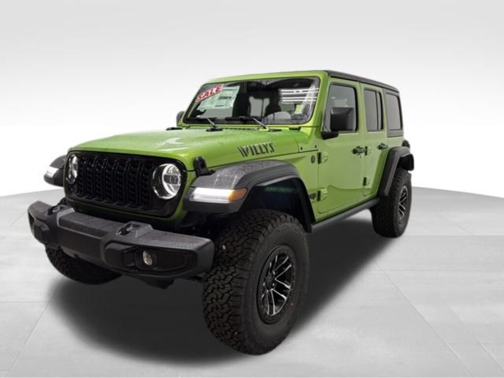 New 2026 Jeep Wrangler 4-DOOR WILLYS Sport Utility