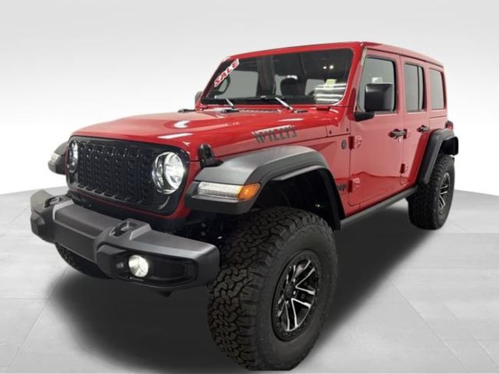 New 2026 Jeep Wrangler 4-DOOR WILLYS Sport Utility
