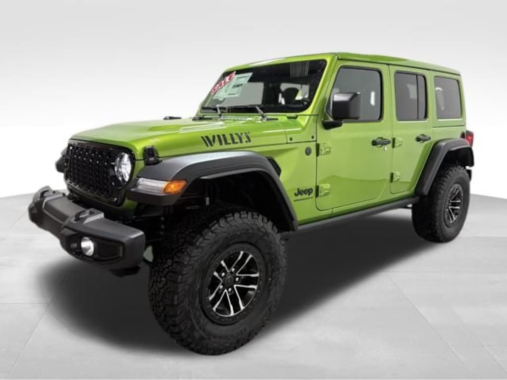 New 2026 Jeep Wrangler 4-DOOR WILLYS Sport Utility
