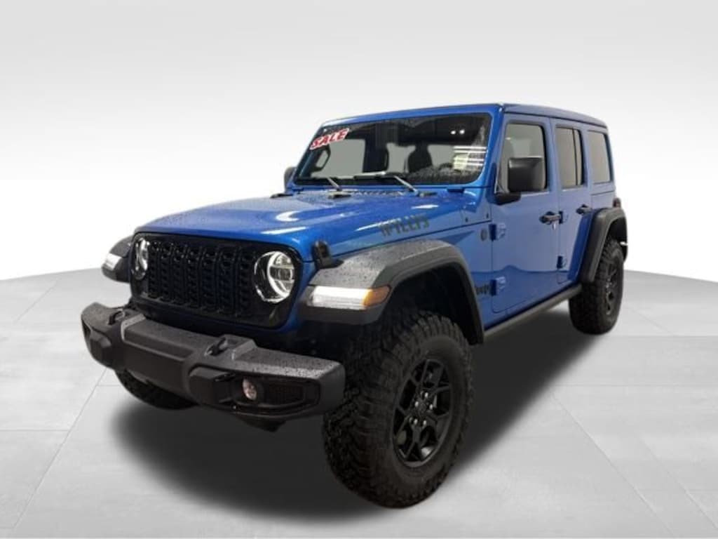 New 2026 Jeep Wrangler 4-DOOR WILLYS Sport Utility